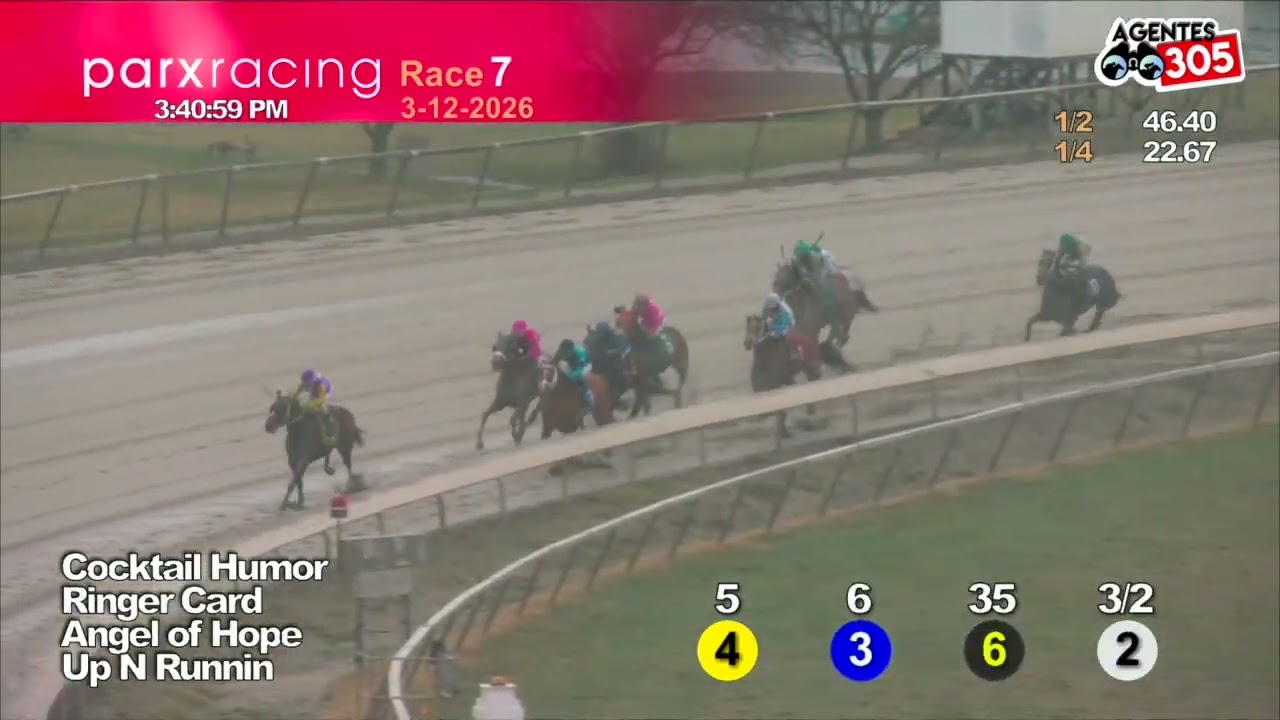 Parx Racing (на испанском языке) - Четверг, 12 марта - Заезд 7