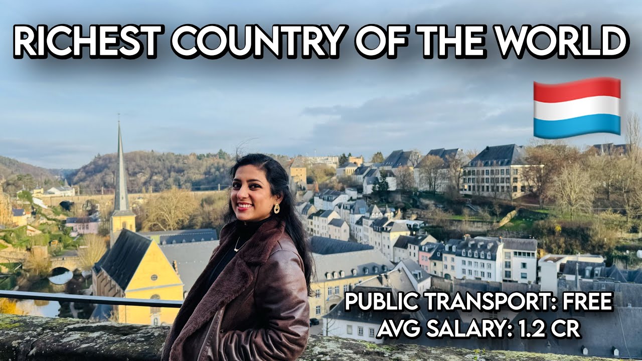 Exploring the RICHEST country in the world | Luxembourg 🇱🇺 | #luxembourg #luxembourgcity 