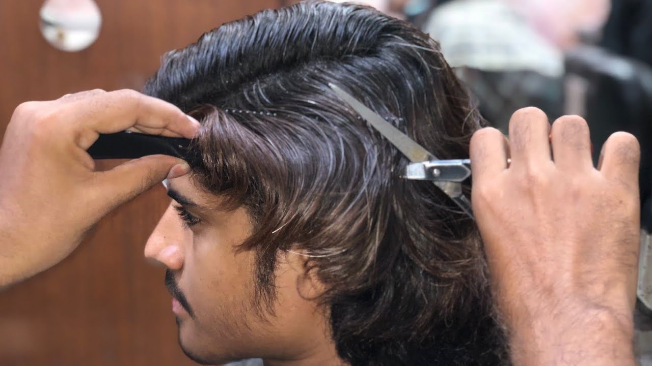 ASMR Barber 💈 long hair short transmission