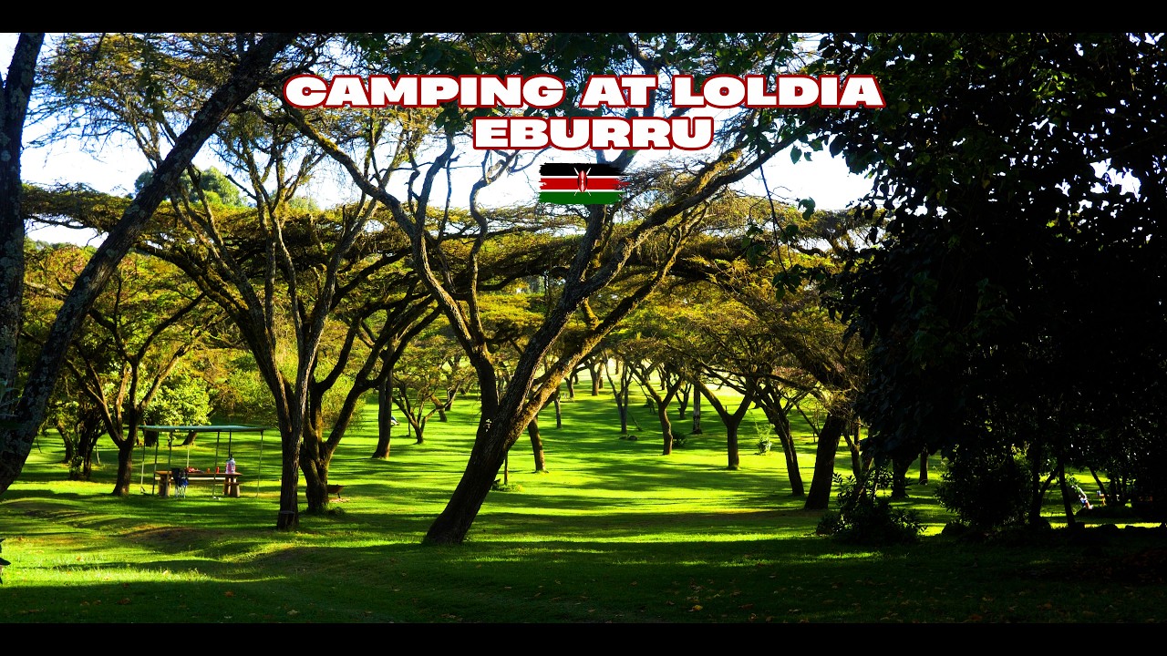 Luxury Camping in Kenya ⛺🌄 - Loldia Eburru  (Most Beautiful Campsite)