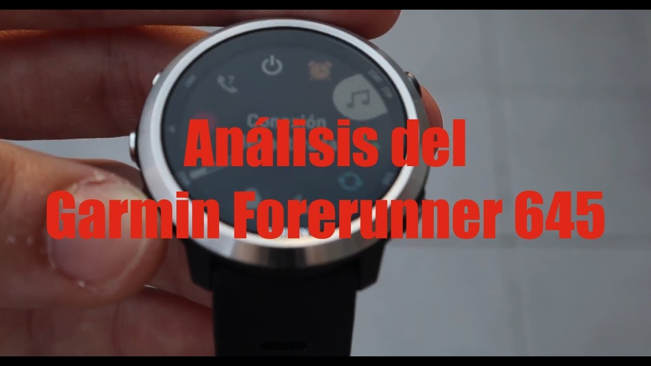 Análisis del Garmin Forerunner 645