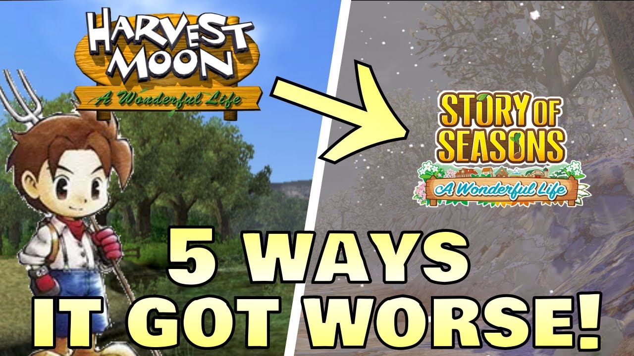 5 Ways in Which Story of Seasons A Wonderful Life isn't as good as the original!