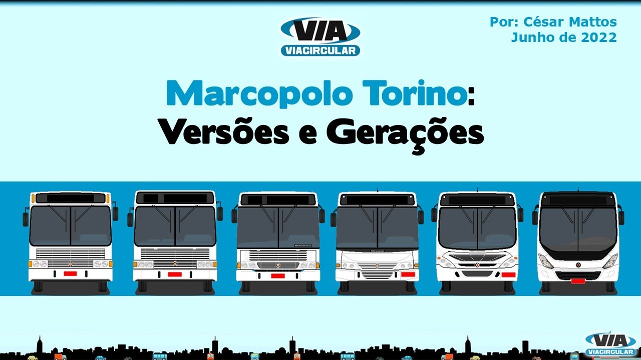 Marcopolo Torino: versões e gerações