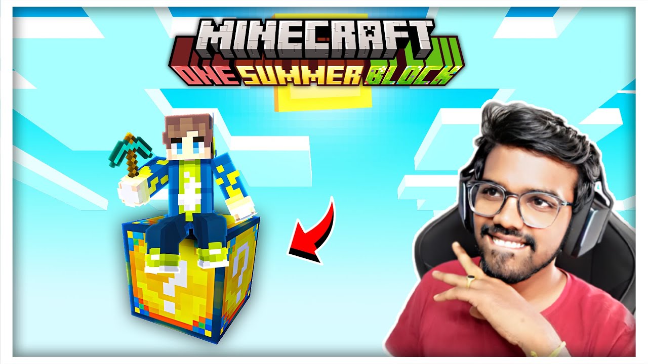 Minecraft ONE SUMMER LUCKY BLOCK ☀️| Minecraft in Telugu | Maddy Telugu Gamer