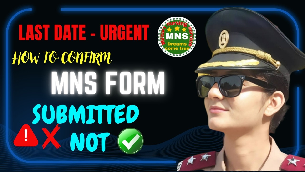 MNS 2026 application form last date|MNS 2026 cutoff|MNS cutoff 2026|MNS 2026 CBT exam date#MNS2026