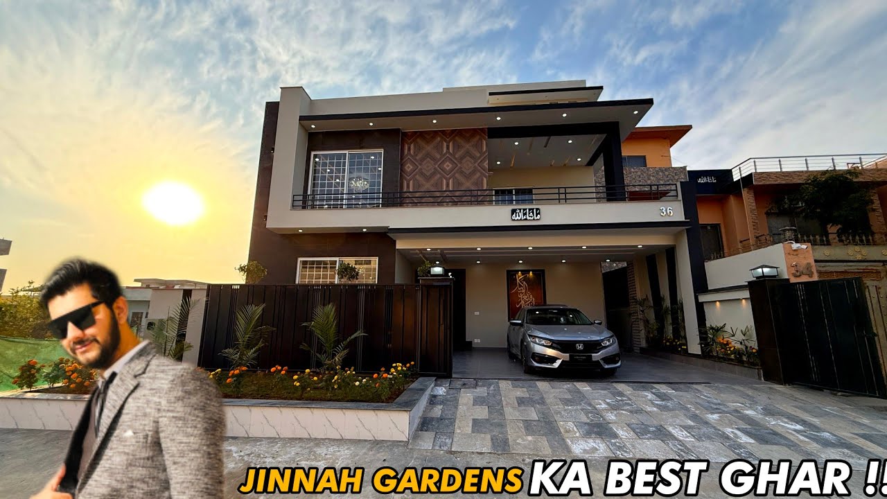 40×80 Owner's Made House JINNAH GARDENS ISLAMABAD | A+ Solid Construction | Jacuzzi & BBQ terrace