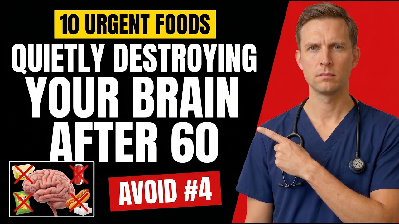 10 Foods Quietly DESTROYING Your Brain After 60 #4 Is in Most Kitchens