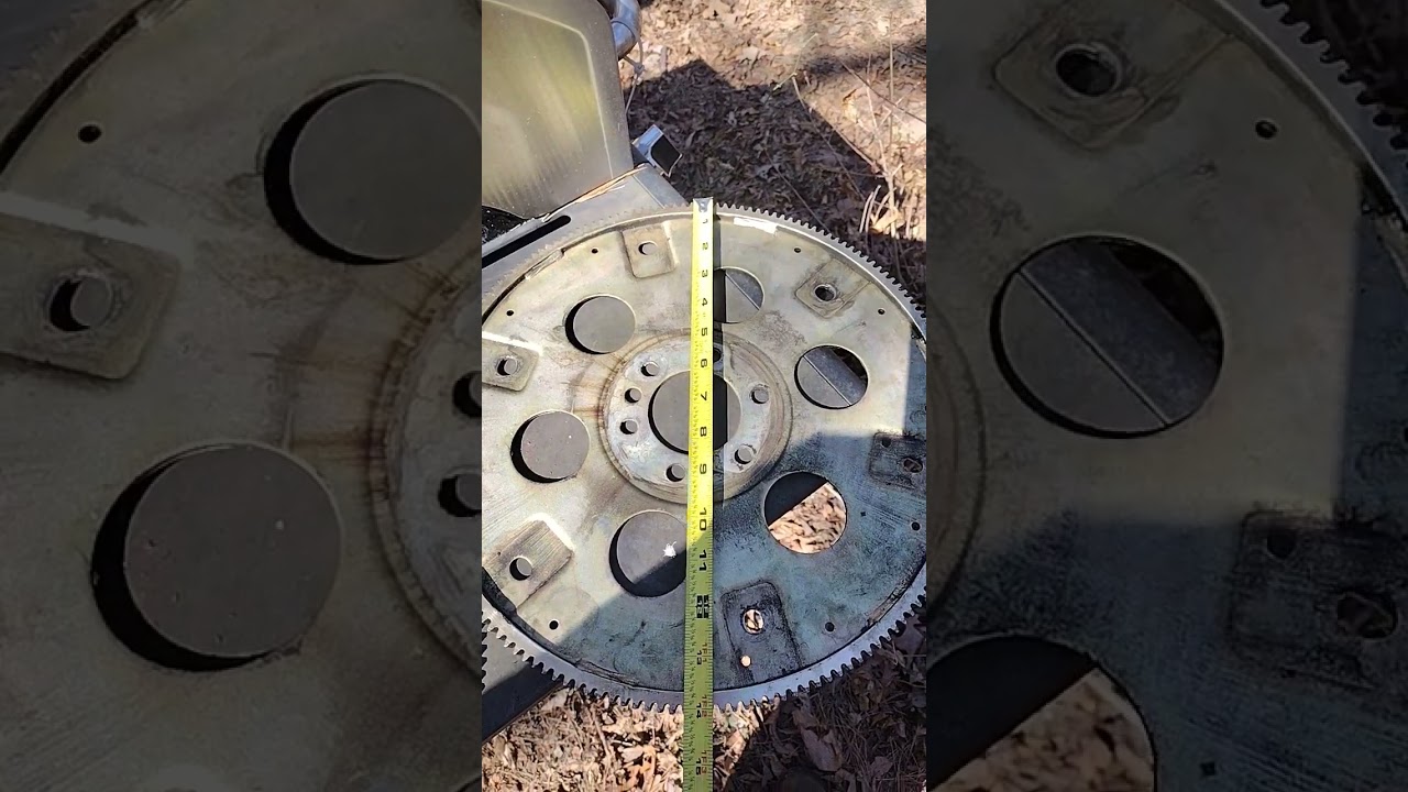 153 vs 168 small block Chevy flexplate