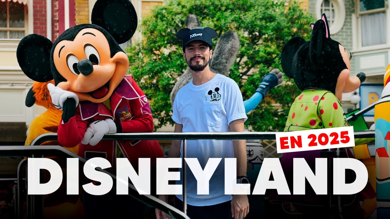¡Así se ve DISNEYLAND en 2025! Tour COMPLETO y El Mejor Desfile 🤩