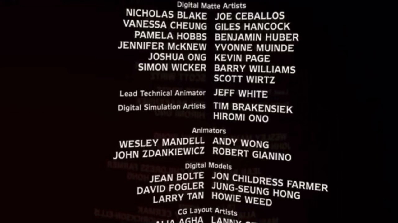 xXx: State of the Union (2005) credits - In slideshow form