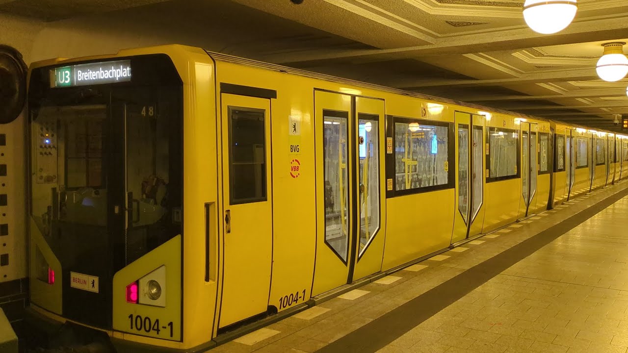 U-Bahn Berlin|Aussetzermitfahrt #50 auf der U3 von Warschauer Straße bis Breitenbachplatz