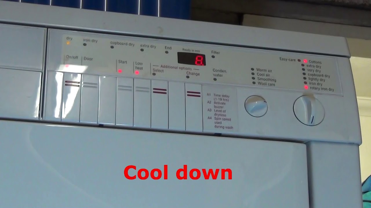 Bosch WTL5500 Condenser Dryer : Too dry to sense