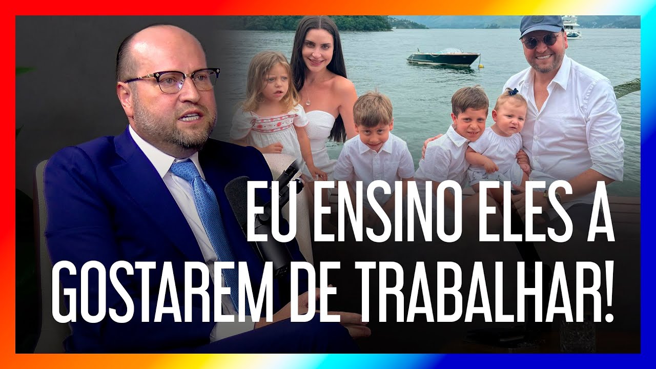 NELSON WILIANS CONTA COMO EDUCA SEUS FILHOS