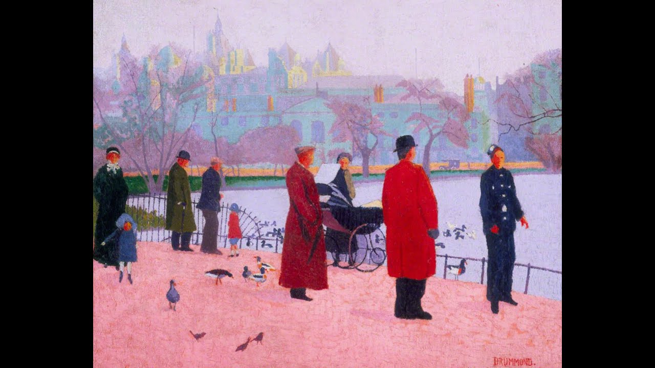 Malcolm Drummond (1880-1945) - An English painter and a member of the Camden Town Group.