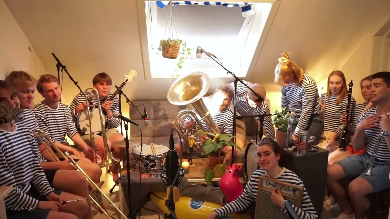 Liten Pult Konsert-Strindens Promenade Orchester