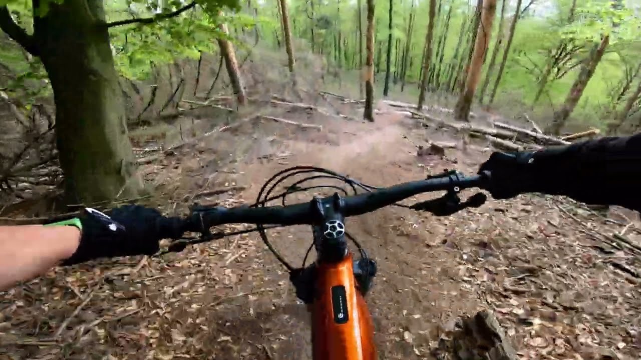 first year GIANT REIGN E+ Mullet SyncDrive eMTB ENDURO - teuto trails (1150hm+35km)