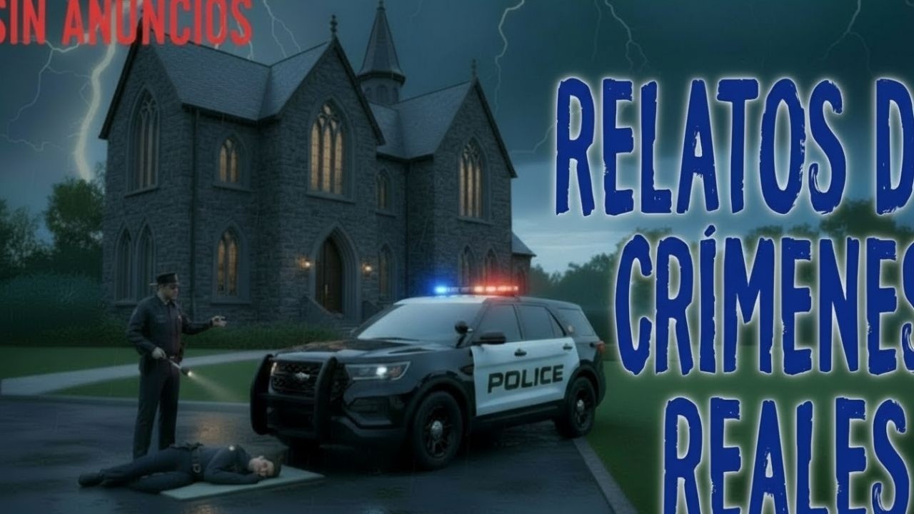 True Crime en Español para Dormir Profundo | Lluvia Nocturna | Pantalla Negra