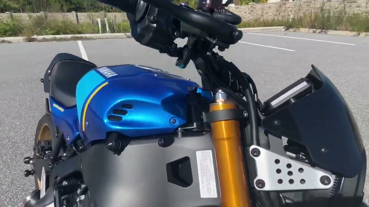 2022 Yamaha XSR900 SC Project CR-T install overview and sound clip!