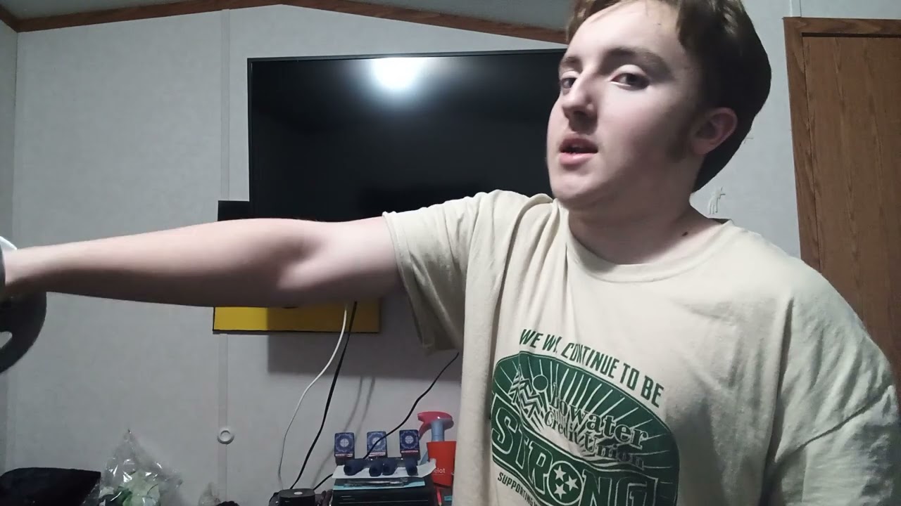 My first workout video not edited 