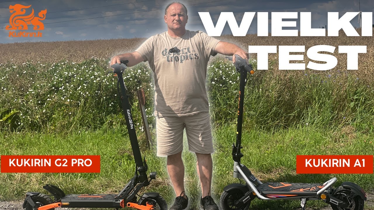 CZY KUKIRIN WYPADA NAJLEPIEJ W HULAJNOGACH ELEKTRYCZNYCH? TEST! [G2 PRO vs A1] #kukirin #new