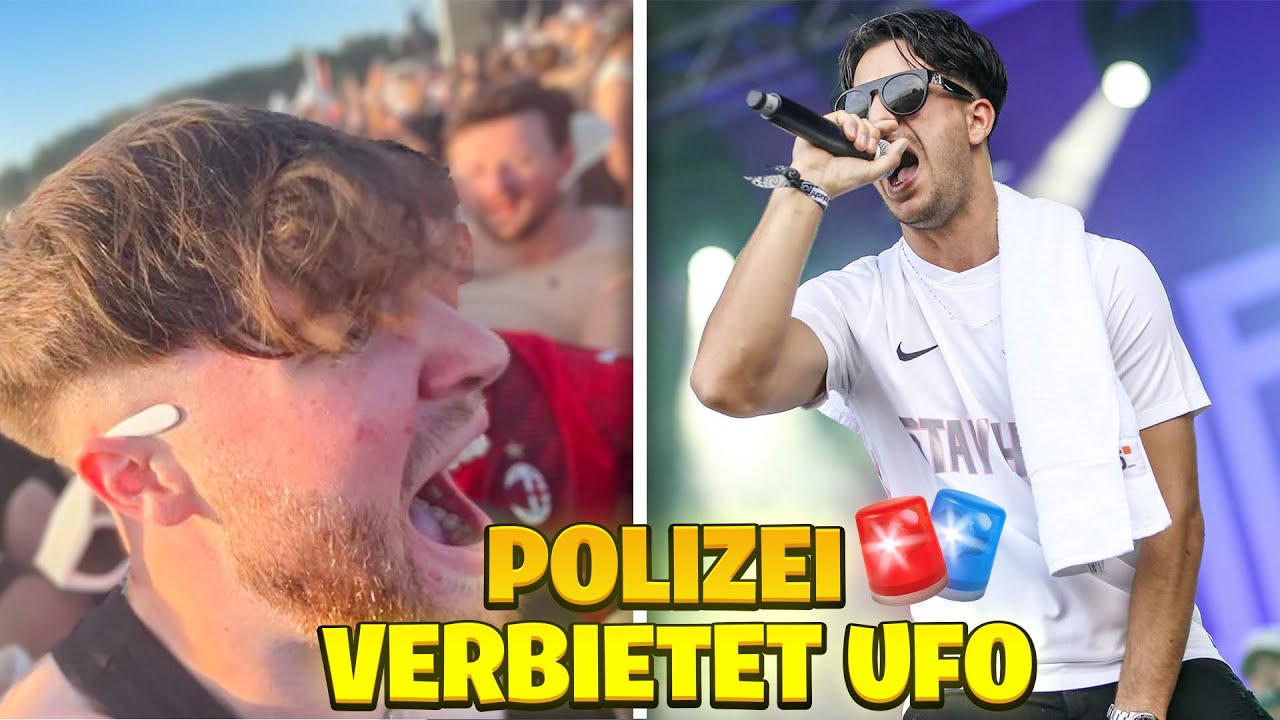POLIZEI VERBIETET UFO361 🚨 | Rolling Loud Vlog Tag 1