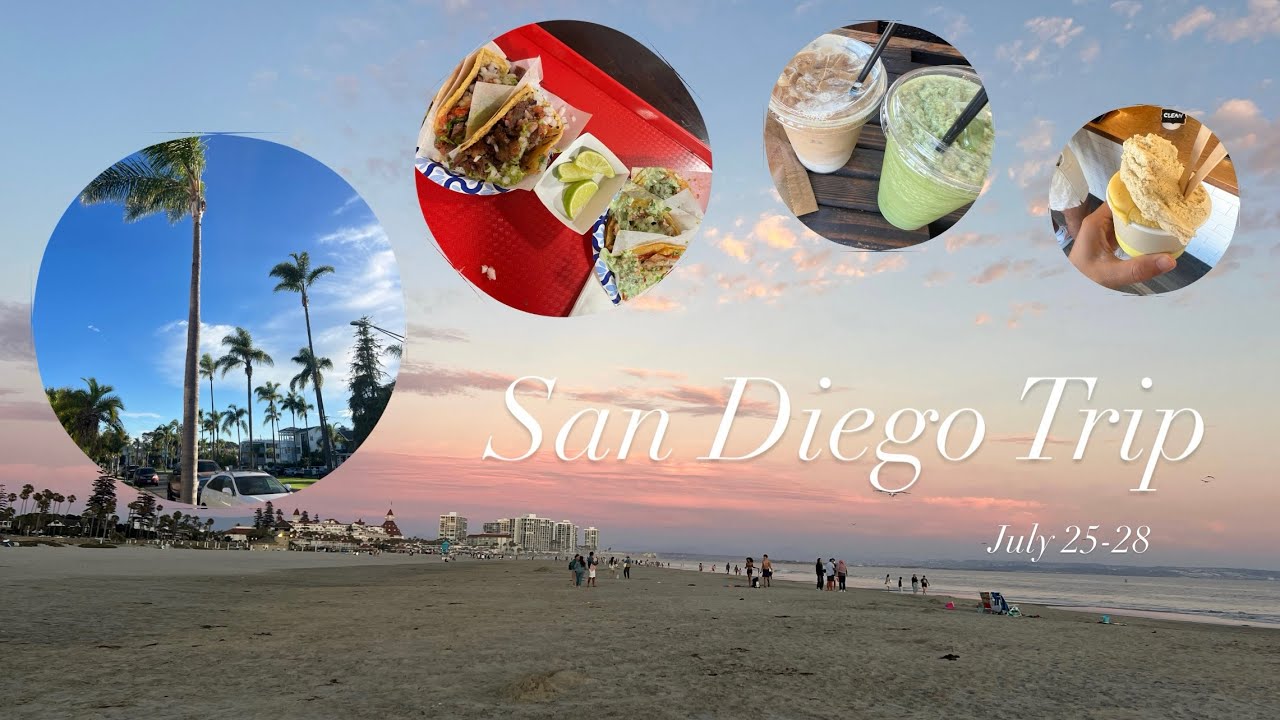san diego vlog | beaches, zoo, eating & exploring