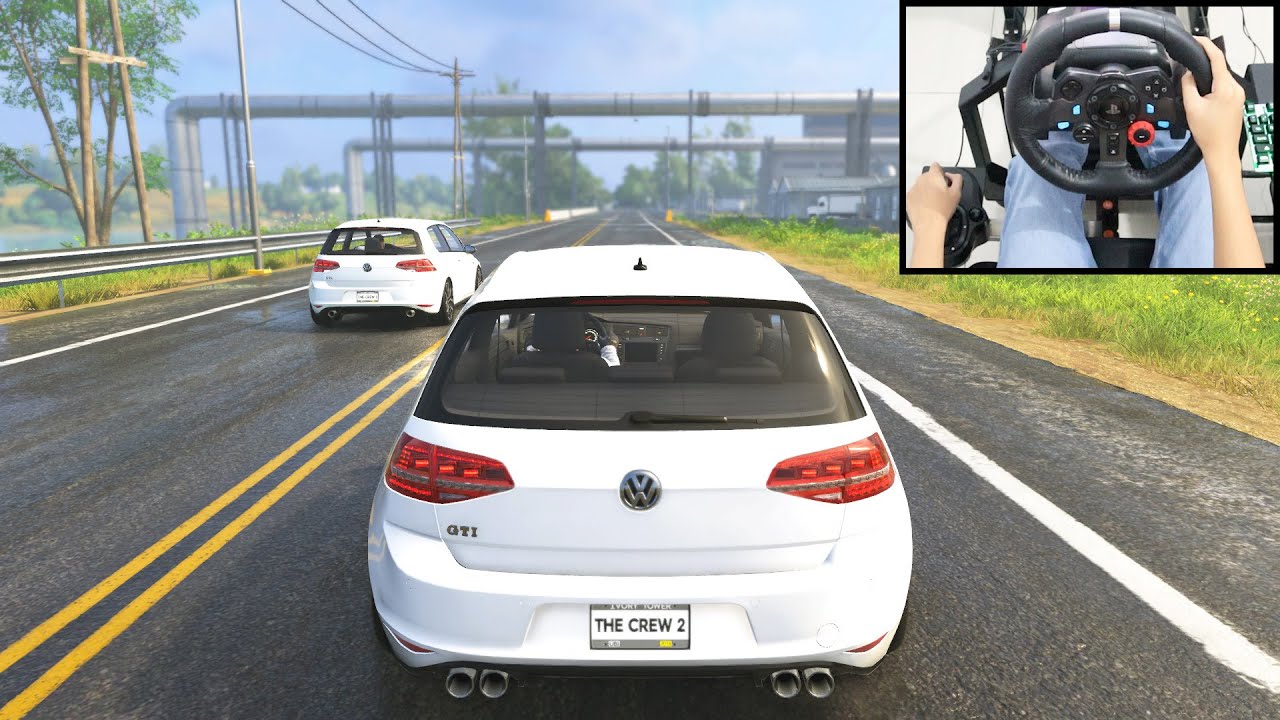 Volkswagen Golf GTI - The Crew 2 | Logitech g29 + shifter gameplay