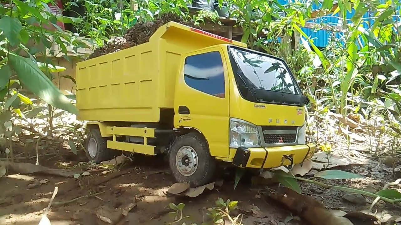 Ide cerita: RC Truk Canter bawa Muatan Buah sawit #rctruk #rctrukcanter