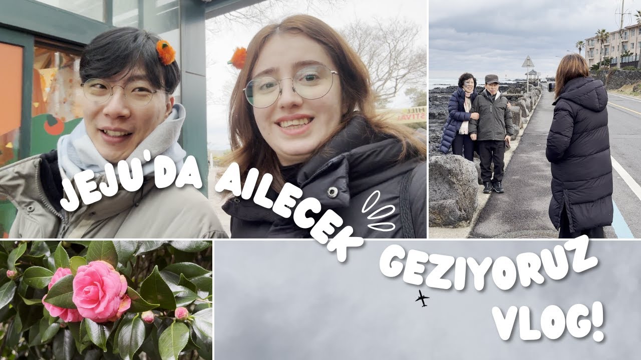 Jeju'da Dağa Çıkıyoruz! Çiçeklerle Dolu Bir Yer ve Şelaleler! Jeju Tatili Gün 2 | VLOG61