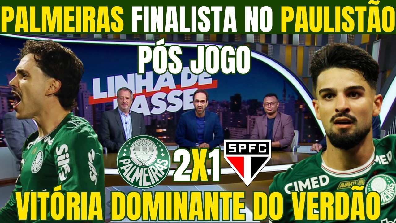 PÓS JOGO DO PALMEIRAS CLASSIFICADO PARA FINAL DO PAULISTÃO! MAURICIO E FLACO BRILHAM EM VITÓRIA!