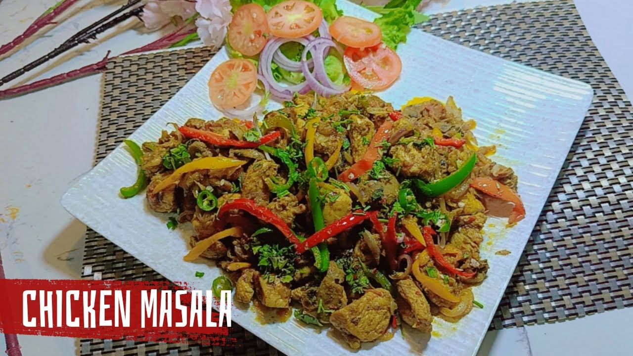 Chicken mushroom masala recipe, chicken masala, chicken appetizer recipe by sherry,25 Aug 2025