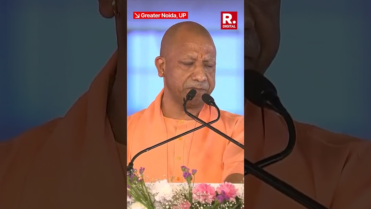 CM Yogi Adityanath Hails PM Modi at Noida Airport Inauguration