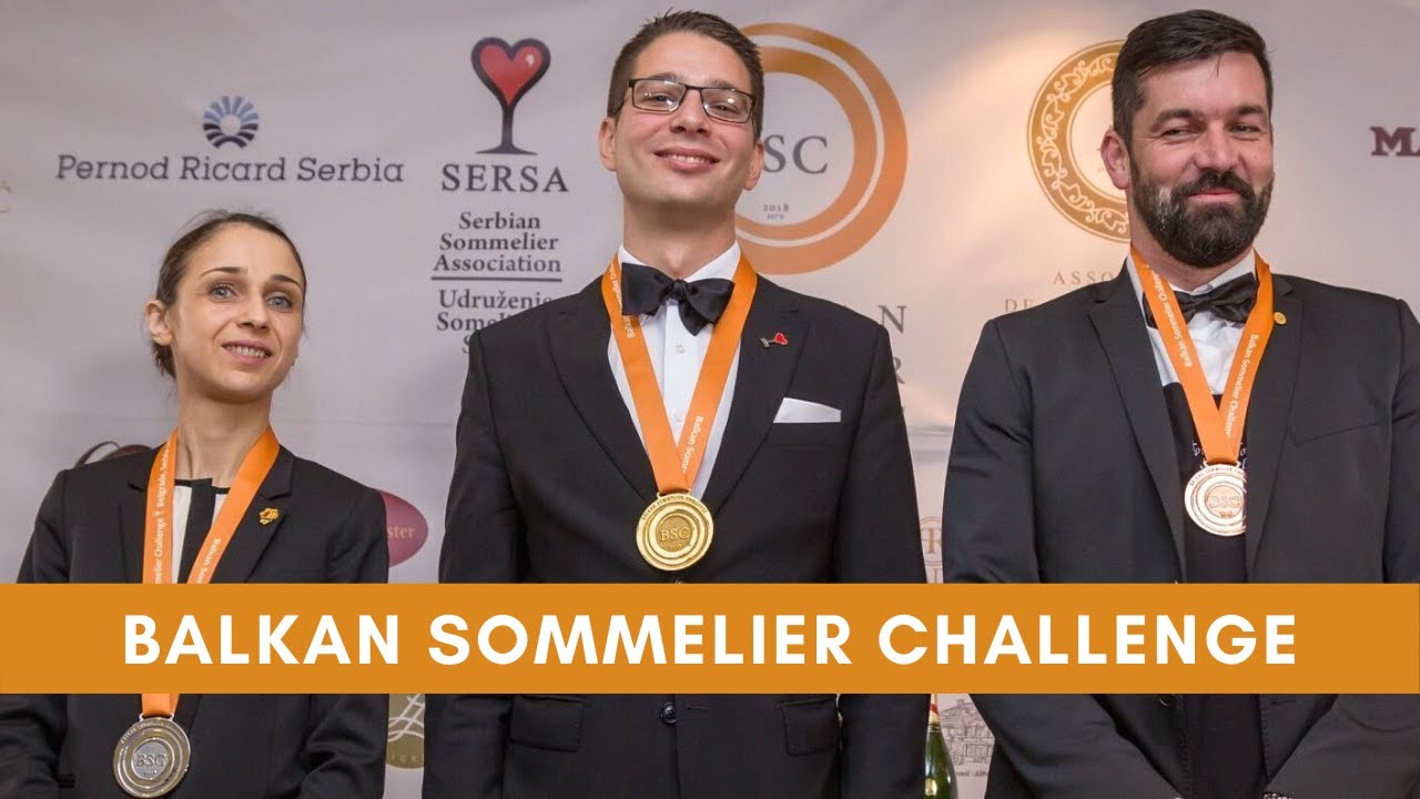 Final of the Balkan Sommelier Challenge 2018