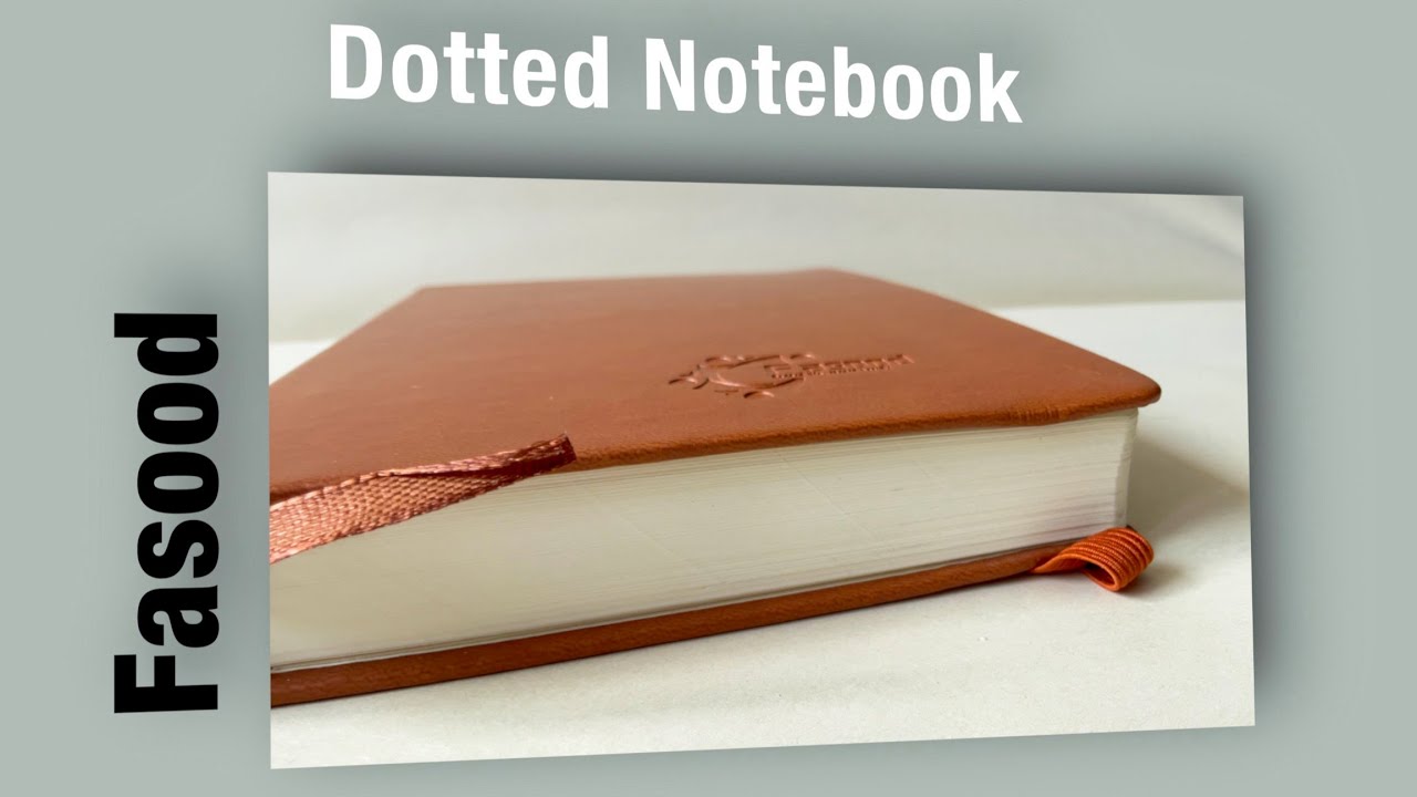 Fasood - Dotted Notebook