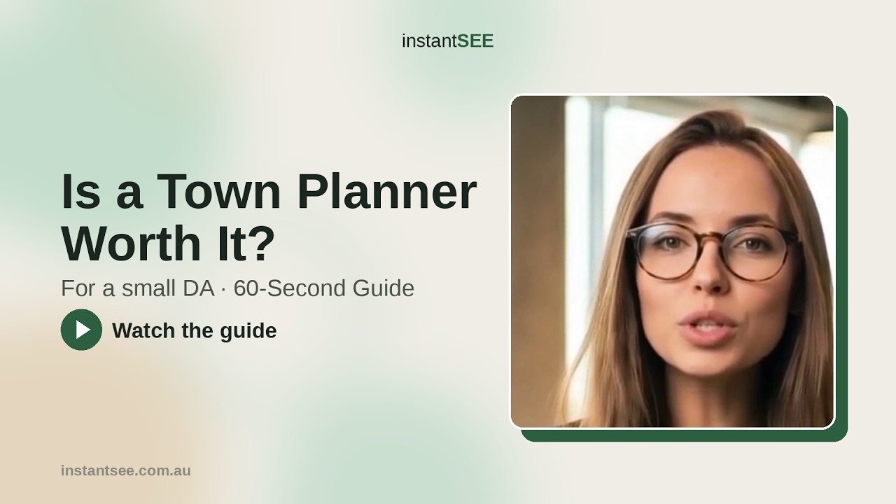 Is a Town Planner Worth It? | NSW Planning (60-Second Guide)