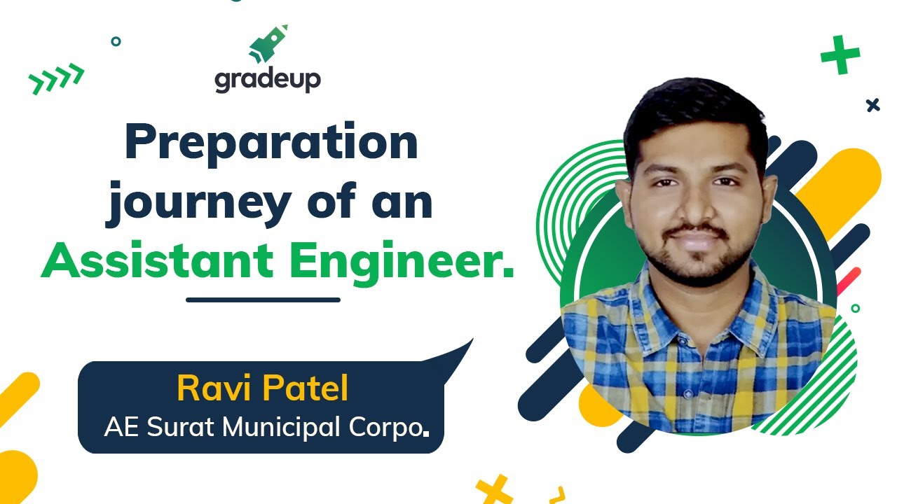 How he cleared Surat Municipal Corporation(Assistant Engineer)| Ravi Patel | Success Story | Gradeup