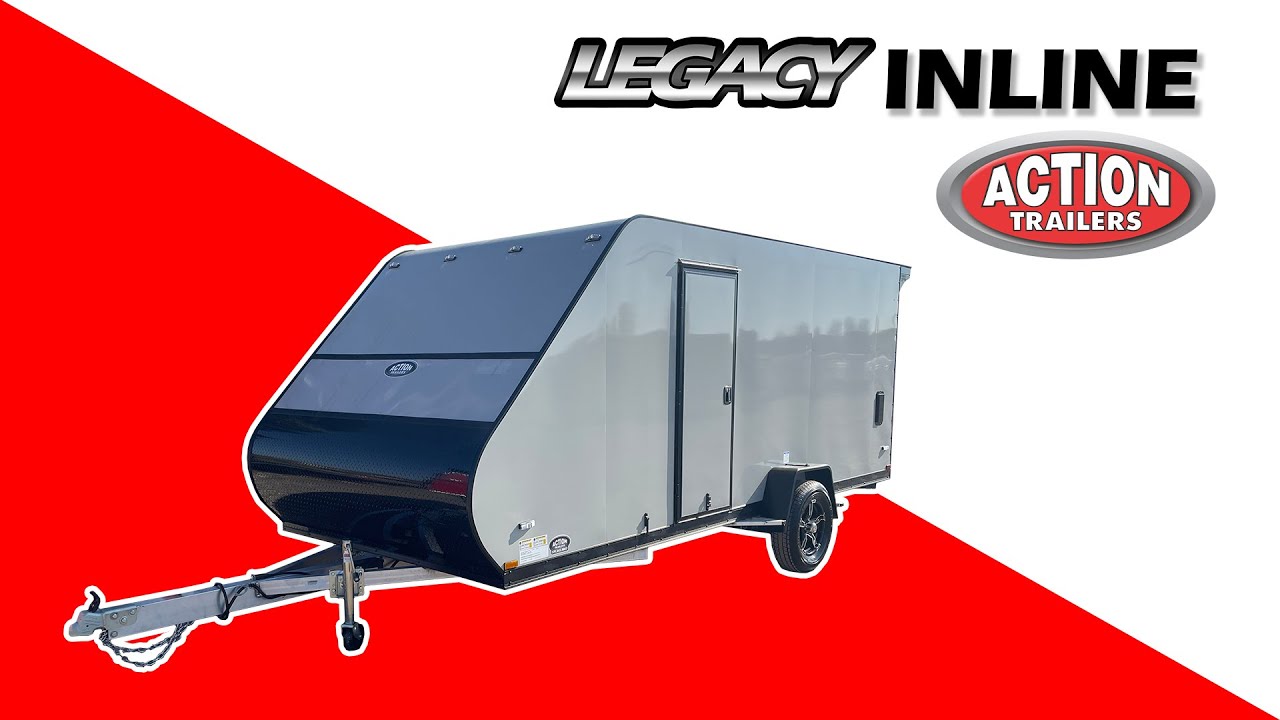 LEGACY INLINE! SNOWMOBILE TRAILER- ACTION TRAILER SALES