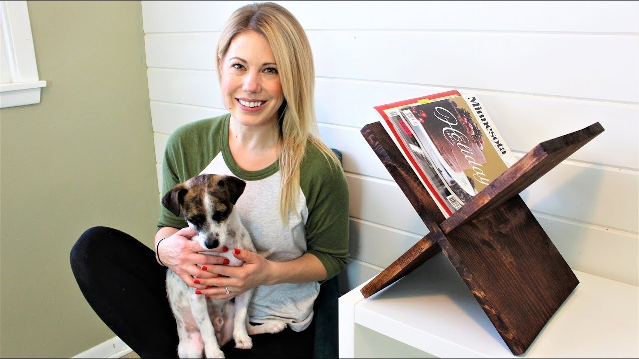 The $5 Magazine Rack - Easy DIY Project