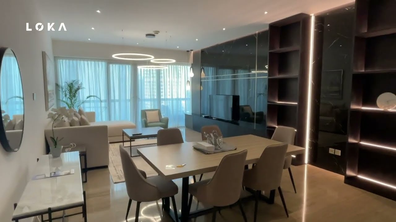 Luxury Two Bedroom Apartment Tour | 8 BLVD Walk, Downtown Dubai