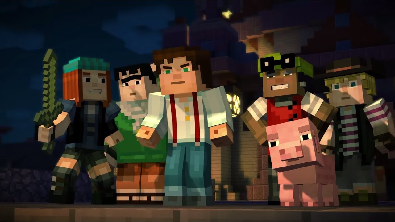 Minecraft: Story Mode. see you again
