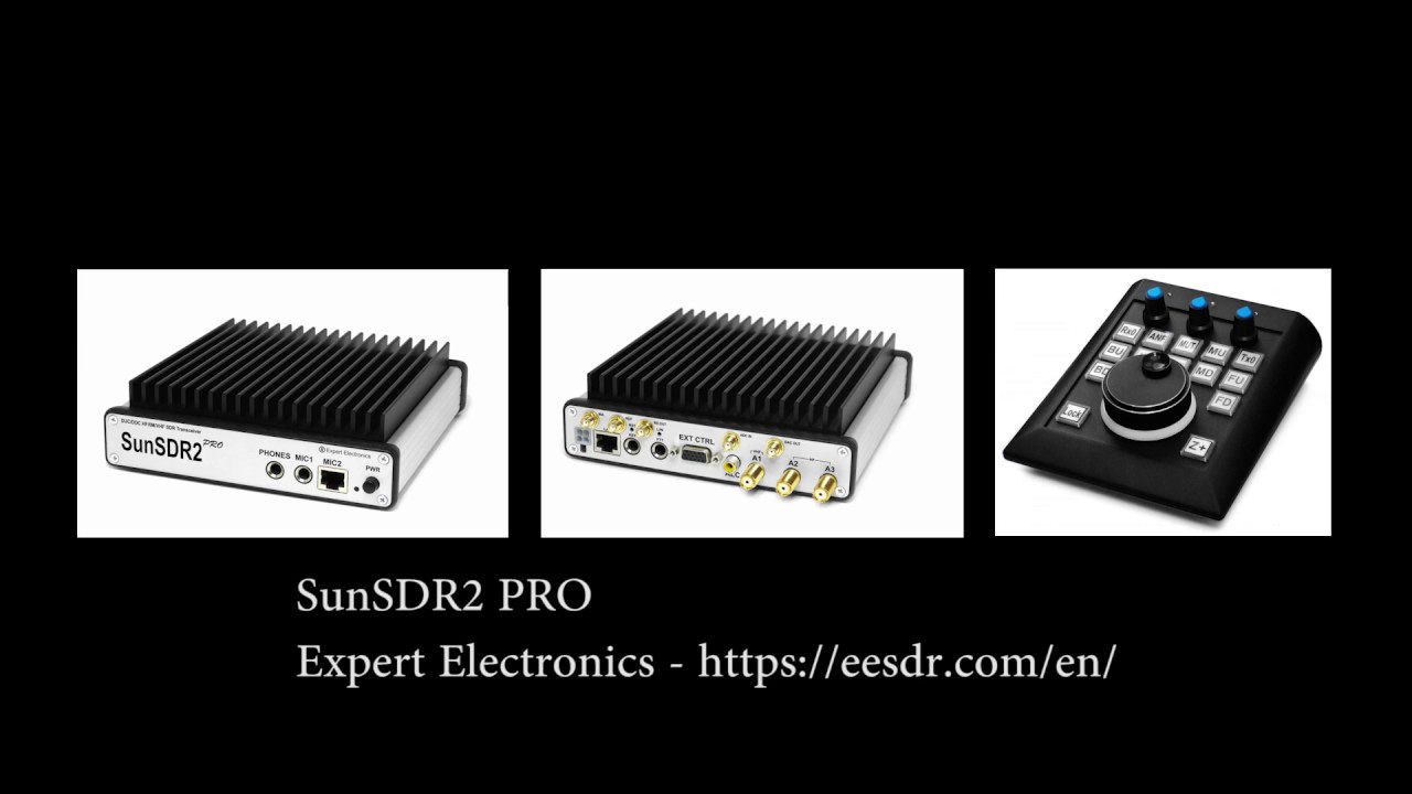SunSDR2 PRO & E-coder control panel