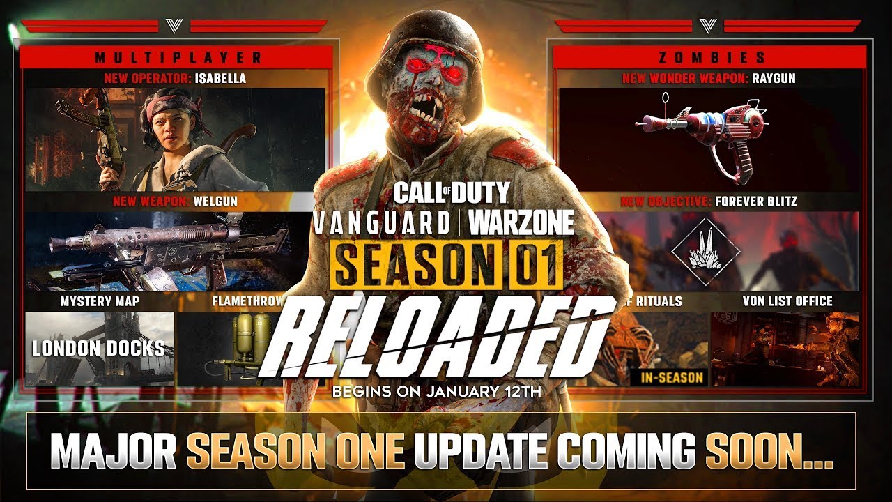 NEW Call of Duty Vanguard ZOMBIES! Xbox SERIES X Season 1 Reloaded Gameplay!