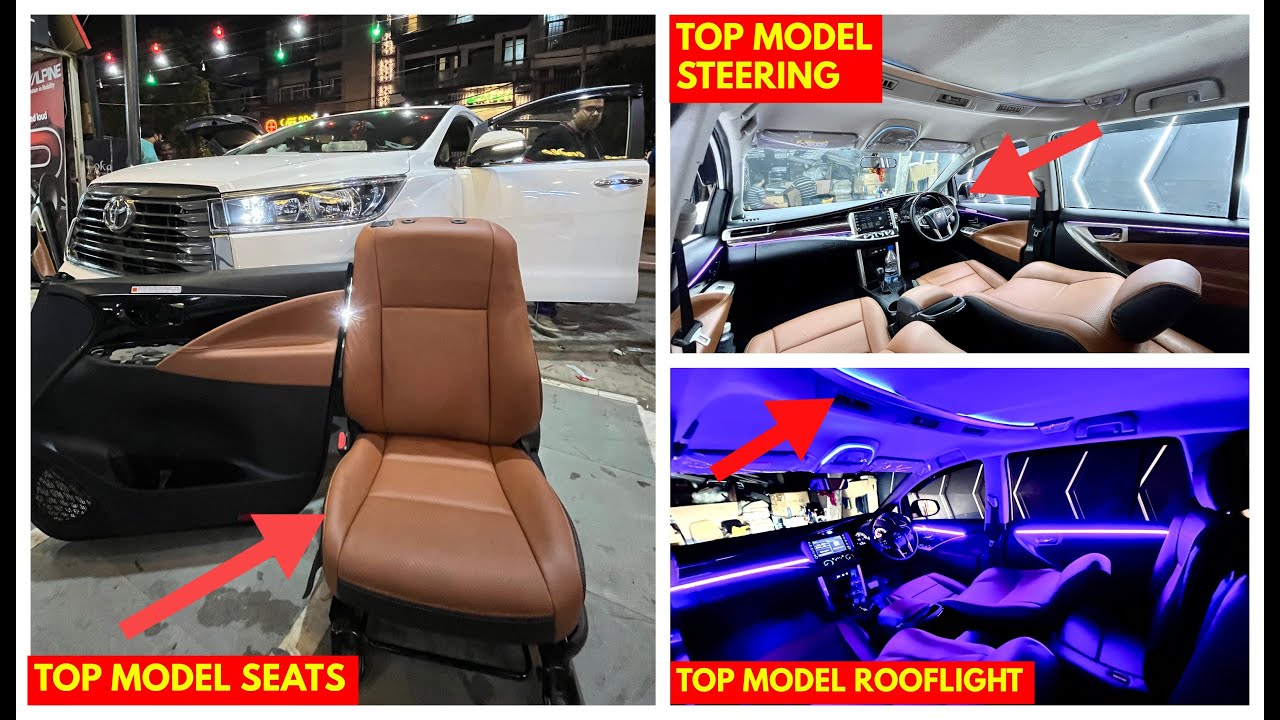 Toyota Innova G मॉडल को बनाया Z मॉडल 🥸 | Toyota Innova Crysta 2022| Innova Crysta Modified |Facelift