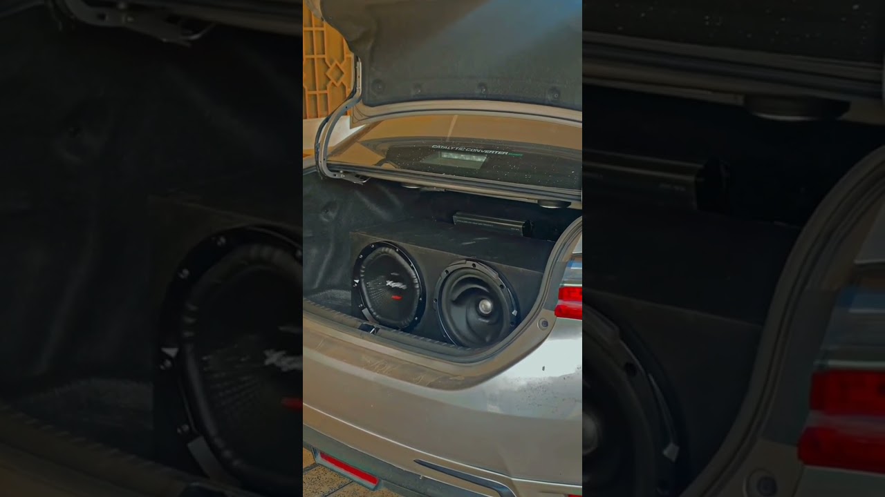 Corolla Sound system | double Woofers | Bass booster