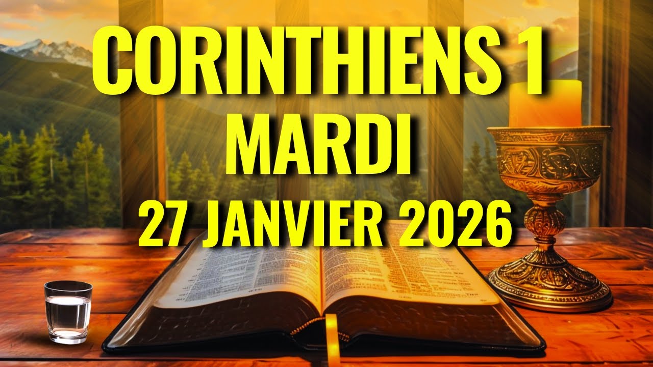 PRIÈRE DU MATIN – Jeudi 22 Janvier 2026 – 1 Corinthiens 1:3-4 Pour les Bénédictions et la Protection