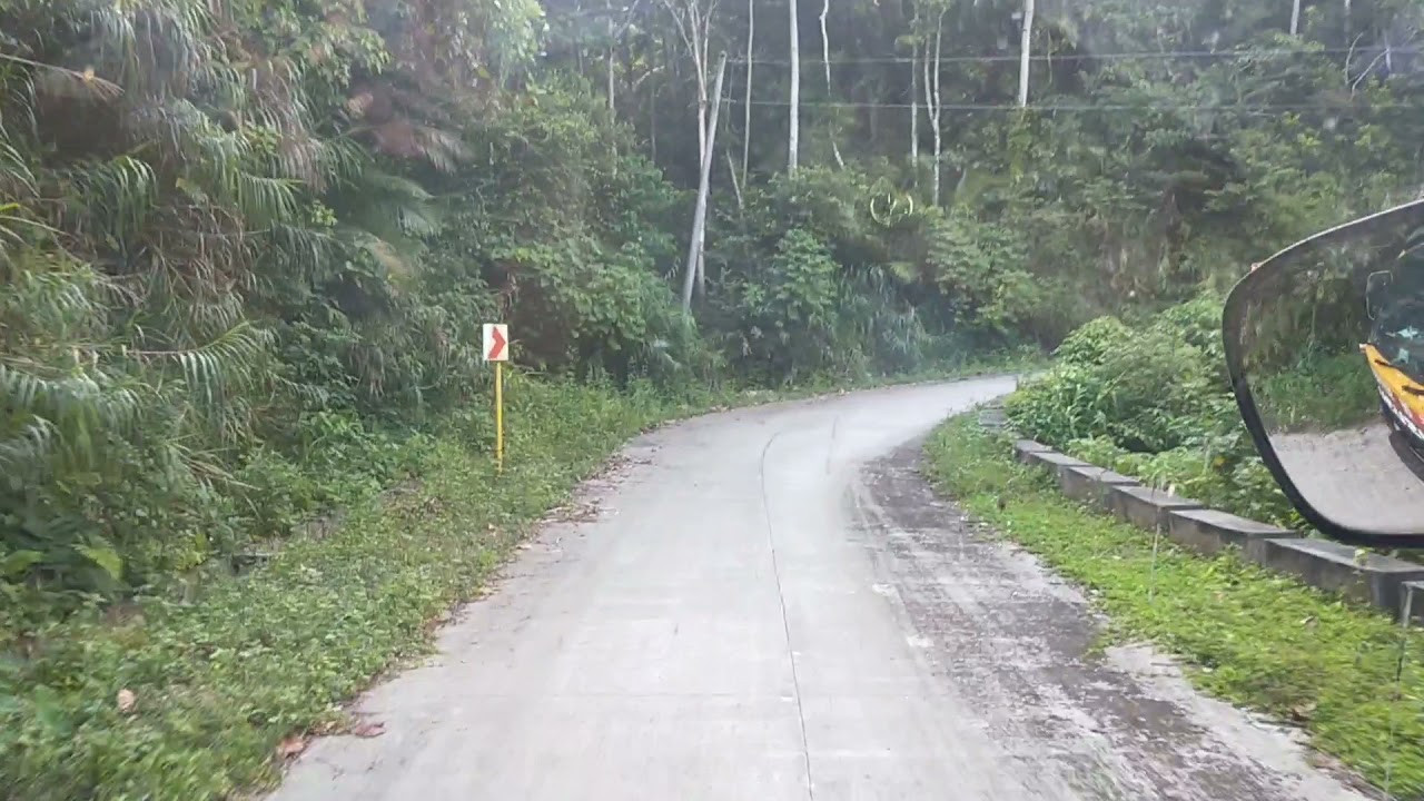 Going to Brgy Cagnituan from Brgy Ma. Clara in Maasin City, Southern Leyte, Philippines.
