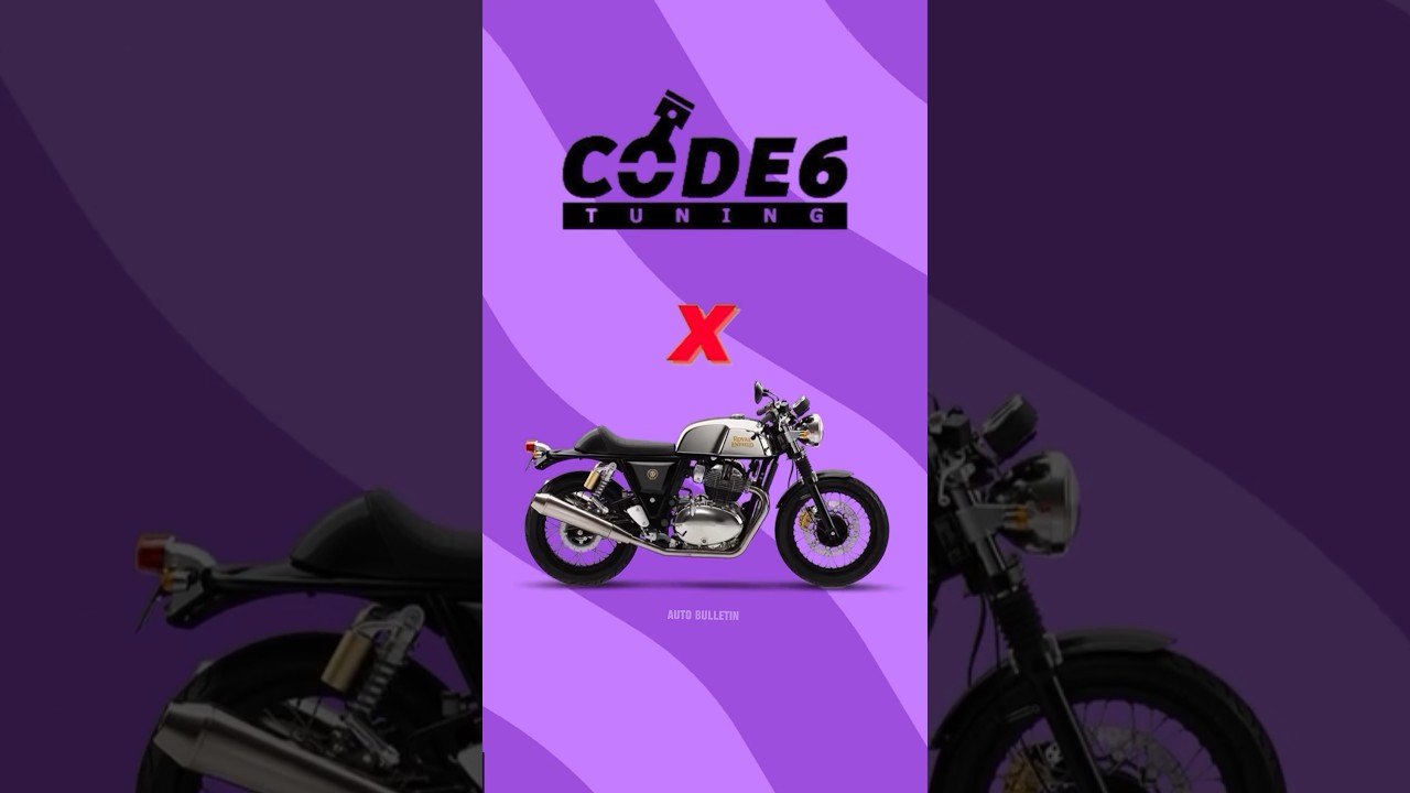 Continental GT650 🔥with Code 6 Tuning &ndash; Insane Power Boost❗🚀 #code6