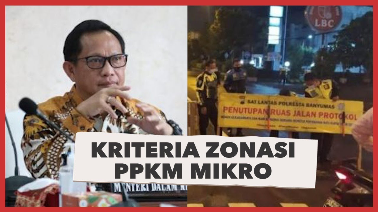 PPKM Mikro Berlaku Mulai Besok, Ini Kriteria Zonasi yang Perlu Diketahui
