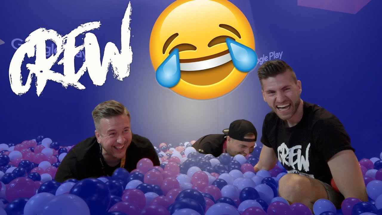 PRANK an Nohandgaming im BÄLLEBAD 😂😂 Gamescom 2017 #3
