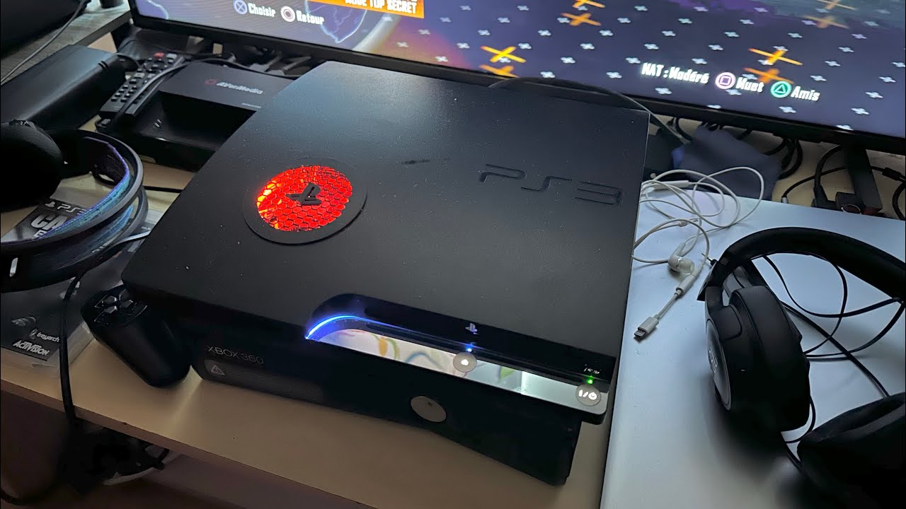 UNBOXING PS3 SLIM 320 GB (DEX JAILBREAK) DE CHEZ HACK CONSOLE